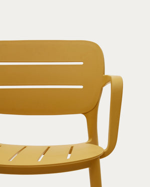 Nova Dining Chair in Mustard