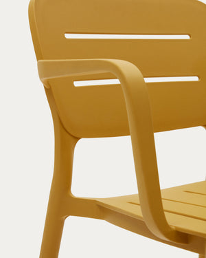 Nova Dining Chair in Mustard