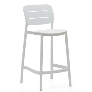 Nova 65cm Bar Stool in White