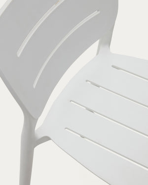 Nova 65cm Bar Stool in White