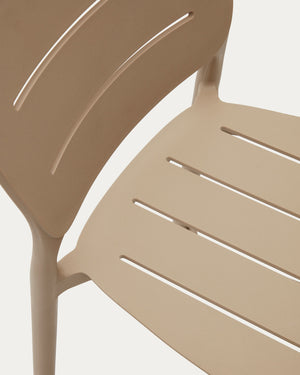 Nova 65cm Bar Stool in Beige