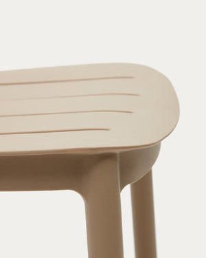 Nova 65cm Bar Stool in Beige