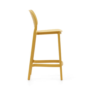 Nova 65cm Bar Stool in Mustard