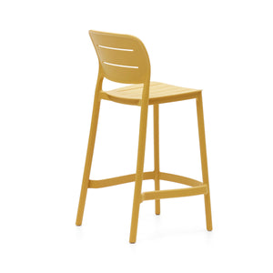 Nova 65cm Bar Stool in Mustard