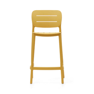 Nova 65cm Bar Stool in Mustard