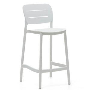 Nova 75cm Bar Stool in White