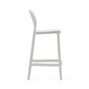 Nova 75cm Bar Stool in White