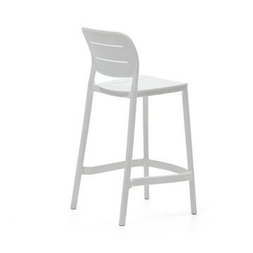 Nova 75cm Bar Stool in White