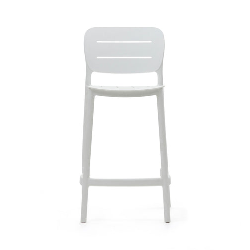 Nova 75cm Bar Stool in White