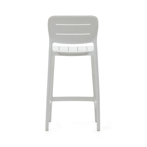 Nova 75cm Bar Stool in White