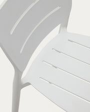 Nova 75cm Bar Stool in White