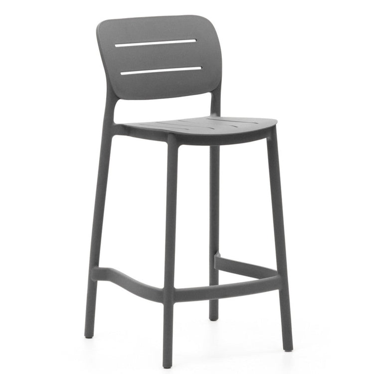 Nova 75cm Bar Stool in Grey