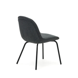 Emmett Fabric Dining Chair in Grey