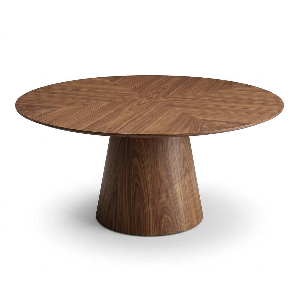 Verdon 160cm Dining Table in Walnut