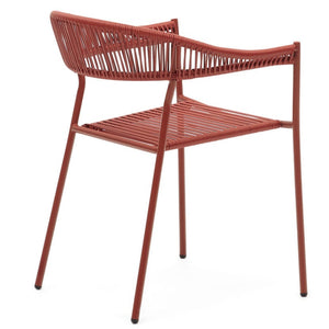 Tatum Rope Dining Chair in Terracotta