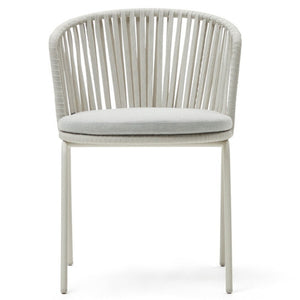 Albin Rope Dining Chair in Light Beige