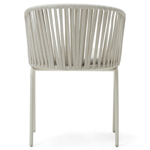 Albin Rope Dining Chair in Light Beige