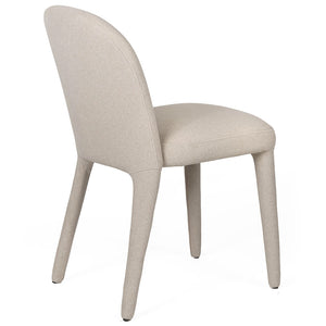 Jacob Fabric Dining Chair in Oatmeal