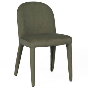 Jacob Fabric Dining Chair in Green