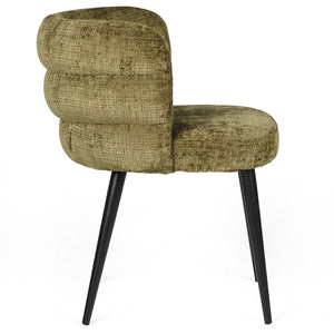 Alistair Fabric Dining Chair in Moss