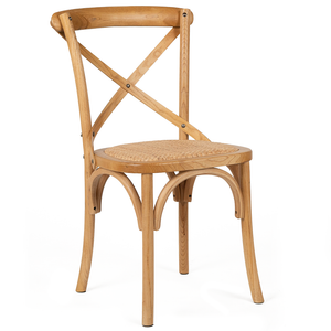 Baylor Rattan Dining Chair in Oak