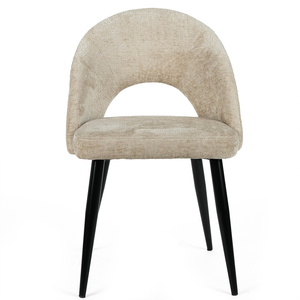 Brinley Chenille Dining Chair in Beige