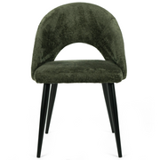 Brinley Chenille Dining Chair in Green