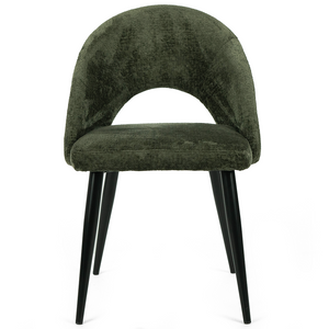 Brinley Chenille Dining Chair in Green