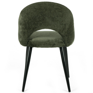 Brinley Chenille Dining Chair in Green