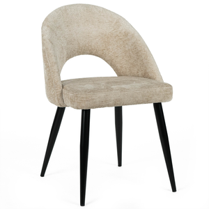 Brinley Chenille Dining Chair in Beige