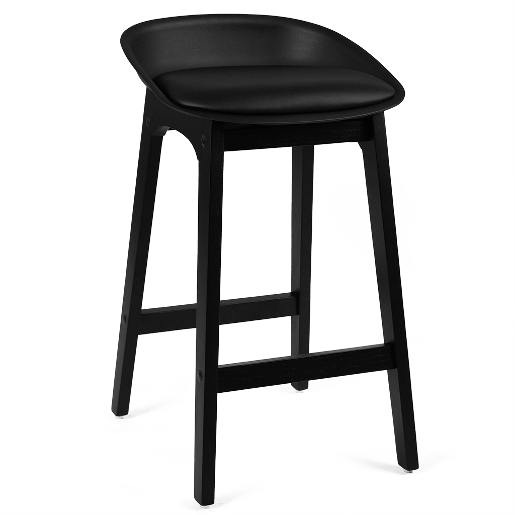 Brodi Bar Stool in Black Black Marc Main