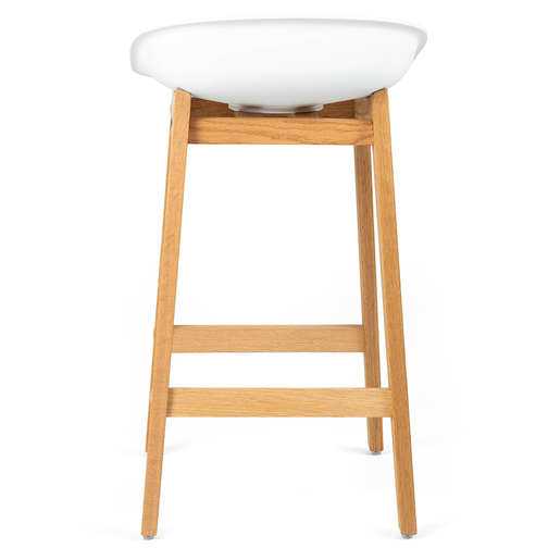 Brodi Bar Stool in Oak/White