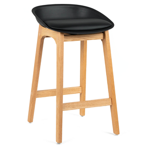 Brodi Bar Stool in Oak/Black
