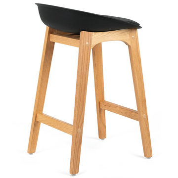 Brodi Bar Stool in Oak/Black
