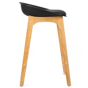 Brodi Bar Stool in Oak/Black
