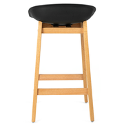 Brodi Bar Stool in Oak/Black