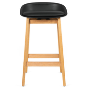 Brodi Bar Stool in Oak/Black