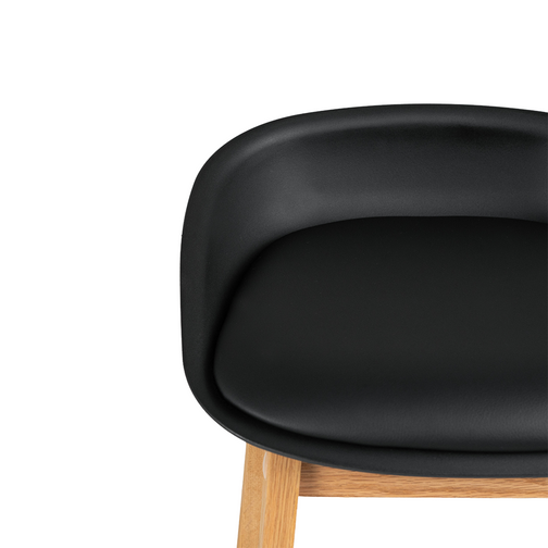 Brodi Bar Stool in Oak/Black
