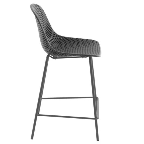 Brooks 65cm Bar Stool in Grey