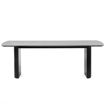 Cassius 220cm Ceramic Dining Table in Grey