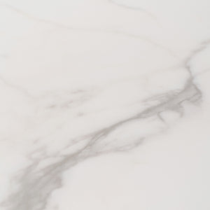 Davian 240cm Fixed Dining Table in Stormy White