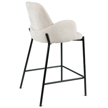 Fraser Fabric Kitchen Bar Stool in Oat