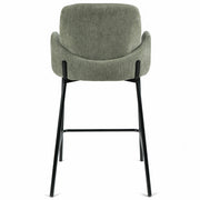 Fraser Fabric Kitchen Bar Stool in Green