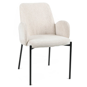 Fraser Fabric Dining Chair in Oat