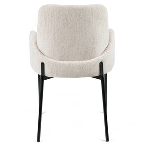 Fraser Fabric Dining Chair in Oat