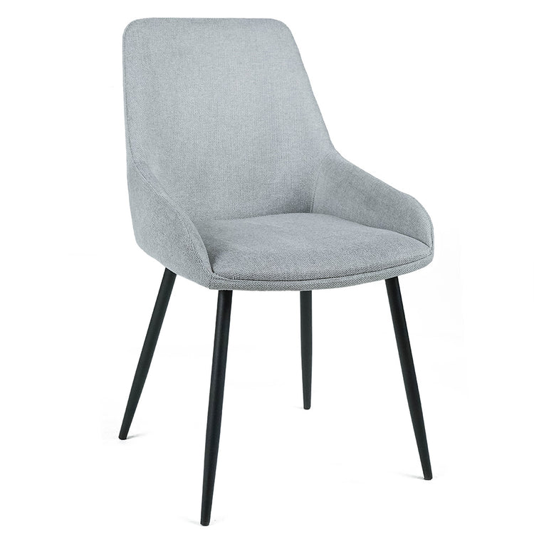 Heidi Fabric Dining Chair in Grey