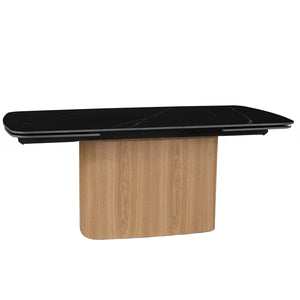 Isabella 180-270cm Timber & Stone Extendable Dining Table "Create Your Own"