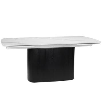 Isabella 180-270cm Timber & Stone Extendable Dining Table "Create Your Own"
