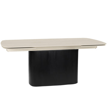 Isabella 180-270cm Timber & Stone Extendable Dining Table "Create Your Own"