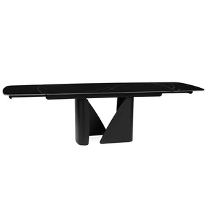 Isabella 180-270cm Steel & Stone Extendable Dining Table "Create Your Own"